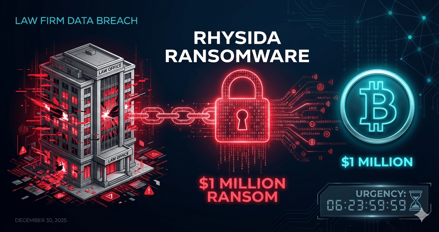 Rhysida Ransomware Targets Law Firms: $1M Attack