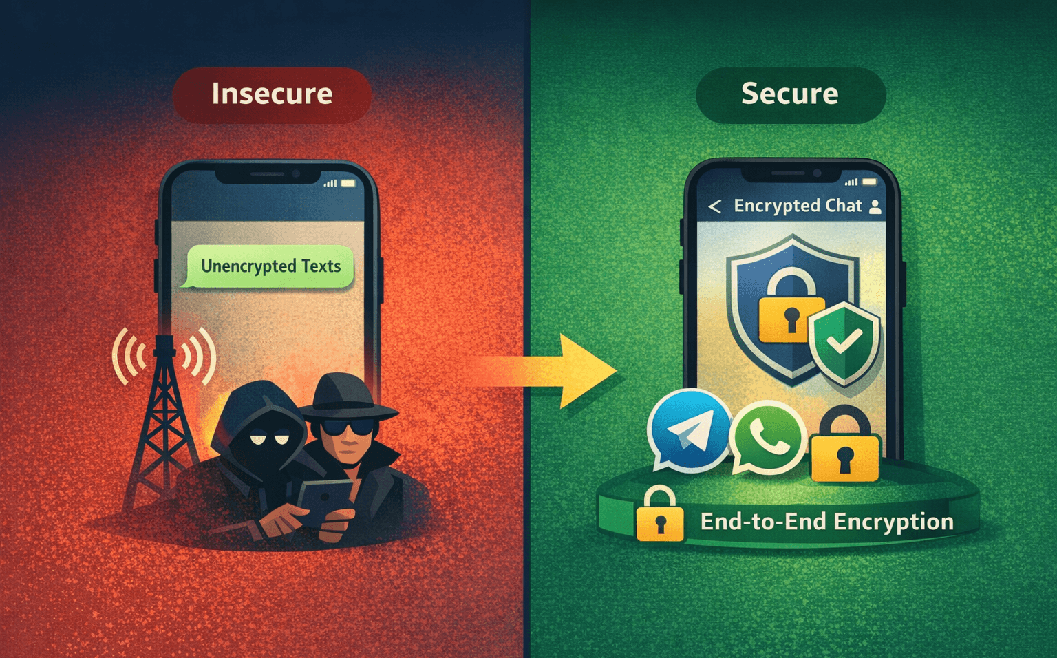 Why Federal Cyber Agencies Say Unencrypted Text Messages Are No Longer Safe