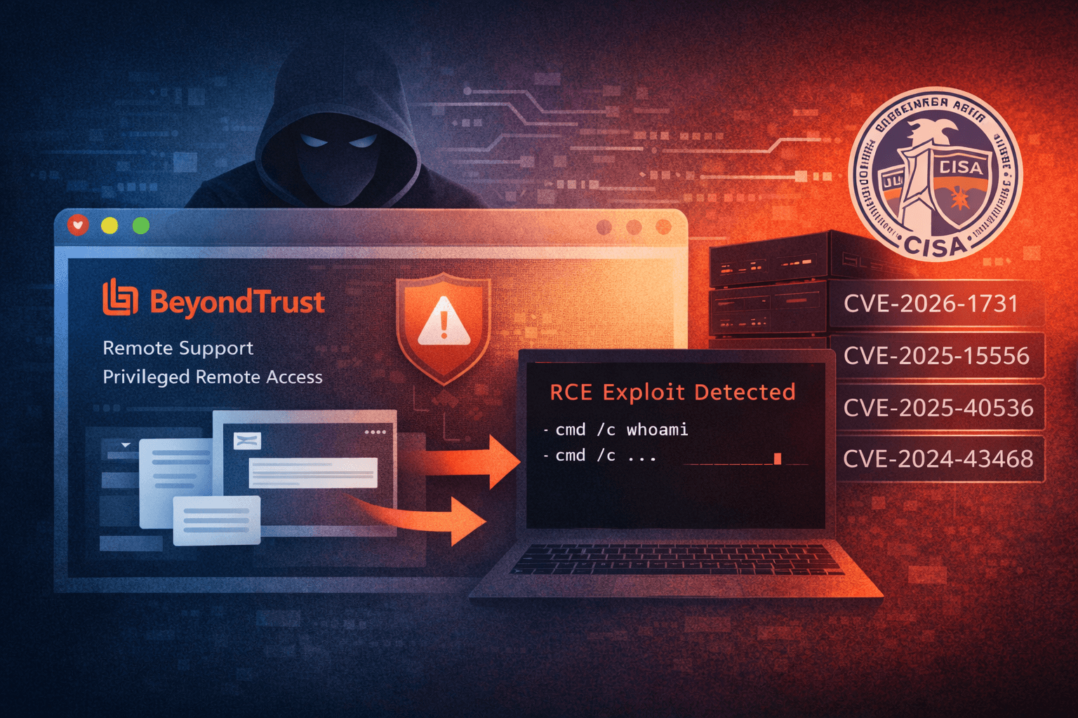 # Critical BeyondTrust RCE Under Active Exploit: CISA Adds 4 More to KEV