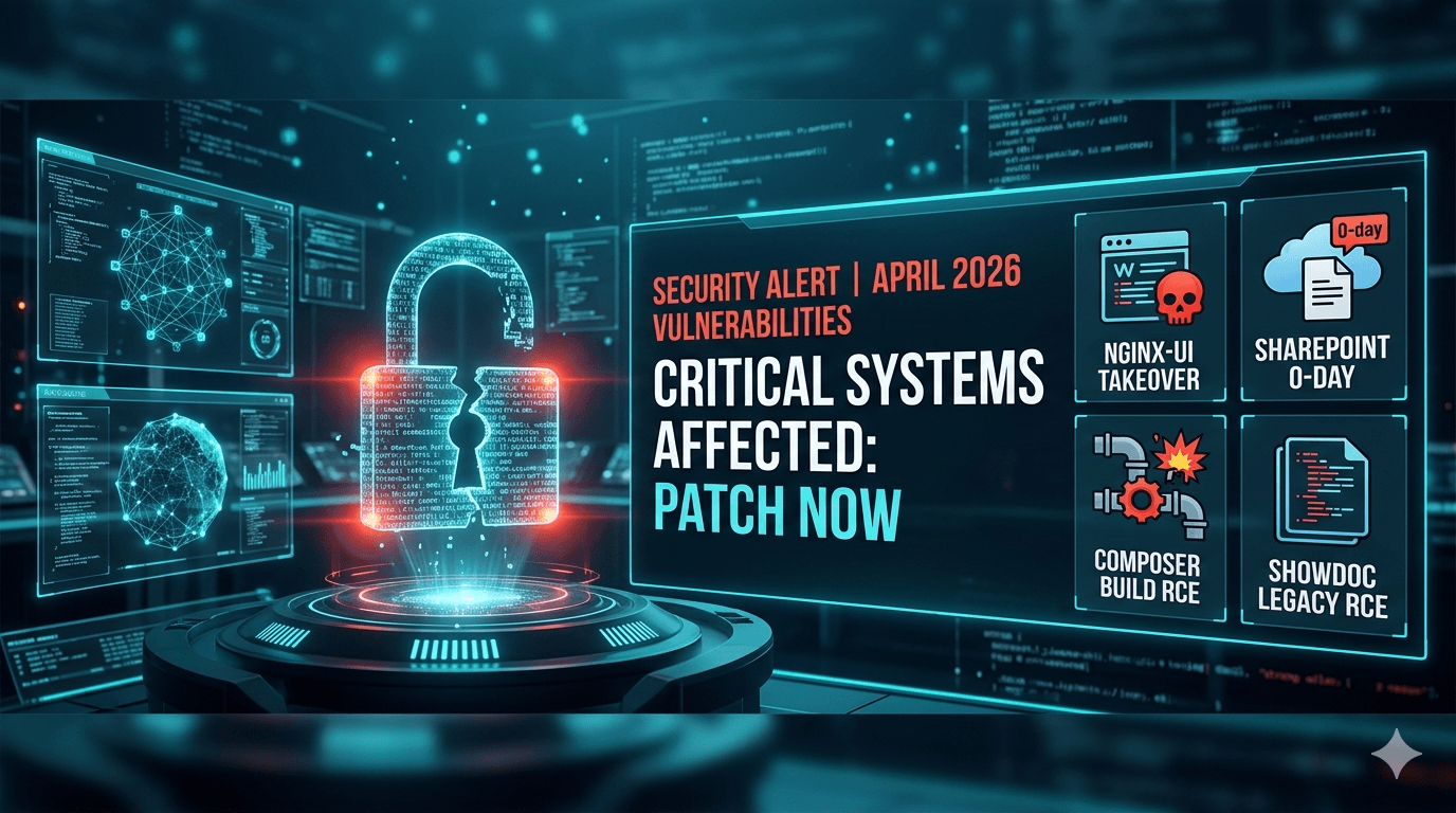 Critical April 2026 Vulnerabilities You Must Patch Now
